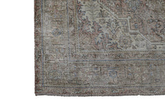 DISTRESSED Vintage Persian Rug, 195 x 277 cm