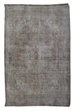 DISTRESSED Vintage Persian Rug, 195 x 277 cm