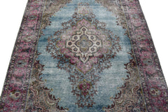 DISTRESSED Vintage Persian Rug, 203 x 292 cm