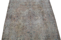 DISTRESSED Vintage Persian Rug, 192 x 277 cm