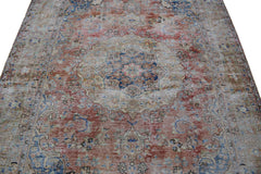 DISTRESSED Vintage Persian Rug, 190 x 287 cm (Clearance)