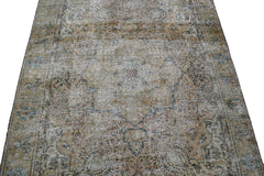 DISTRESSED Vintage Persian Rug, 195 x 282 cm