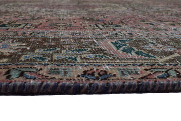 DISTRESSED Vintage Persian Rug, 197 x 280 cm