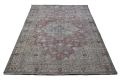 DISTRESSED Vintage Persian Rug, 240 x 336 cm