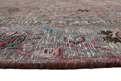 DISTRESSED Vintage Persian Rug, 217 x 277 cm