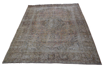 DISTRESSED Vintage Persian Rug, 248 x 320 cm (Clearance)