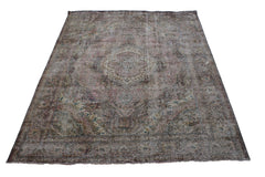 DISTRESSED Vintage Persian Rug, 244 x 330 cm