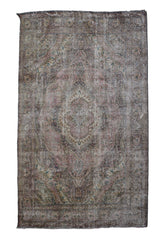 DISTRESSED Vintage Persian Rug, 244 x 330 cm