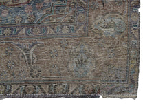 DISTRESSED Vintage Persian Rug, 250 x 315 cm