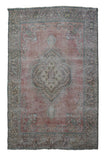 DISTRESSED Vintage Persian Rug, 237 x 343 cm