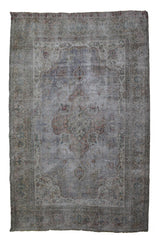 DISTRESSED Vintage Persian Rug, 240 x 317 cm