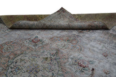 DISTRESSED Vintage Persian Rug, 240 x 317 cm