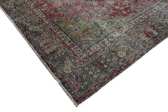 DISTRESSED Vintage Persian Rug, 237 x 303 cm