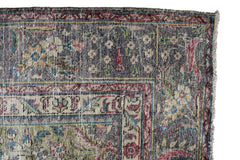 DISTRESSED Vintage Persian Rug, 237 x 303 cm