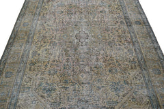 DISTRESSED Vintage Persian Rug, 237 x 336 cm