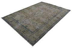 DISTRESSED Vintage Persian Rug, 237 x 336 cm