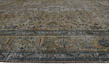 DISTRESSED Vintage Persian Rug, 237 x 336 cm