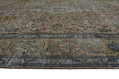 DISTRESSED Vintage Persian Rug, 237 x 336 cm