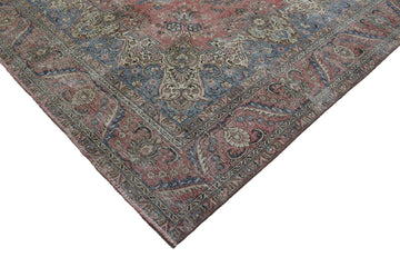 DISTRESSED Vintage Persian Rug, 245 x 336 cm (Clearance)