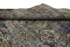 DISTRESSED Vintage Persian Rug, 235 x 333 cm