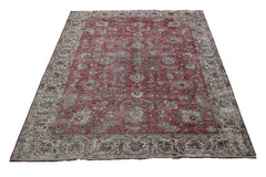 DISTRESSED Vintage Persian Rug, 229 x 322 cm (Clearance)