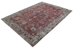 DISTRESSED Vintage Persian Rug, 229 x 322 cm (Clearance)