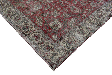 DISTRESSED Vintage Persian Rug, 229 x 322 cm (Clearance)