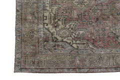 DISTRESSED Vintage Persian Rug, 213 x 290 cm