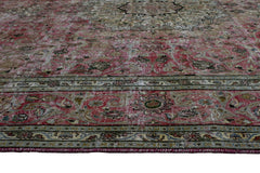 DISTRESSED Vintage Persian Rug, 280 x 380 cm