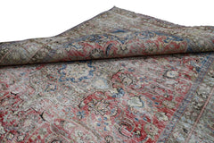DISTRESSED Vintage Persian Rug, 192 x 282 cm