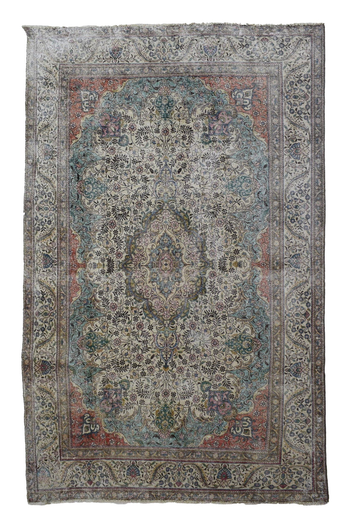 DISTRESSED Vintage Persian Rug, 230 x 348 cm