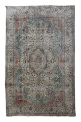 DISTRESSED Vintage Persian Rug, 230 x 348 cm