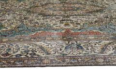 DISTRESSED Vintage Persian Rug, 230 x 348 cm