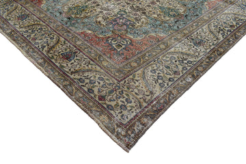 DISTRESSED Vintage Persian Rug, 230 x 348 cm