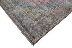 DISTRESSED Vintage Persian Rug, 297 x 372 cm