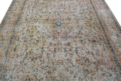 DISTRESSED Vintage Persian Rug, 292 x 370 cm