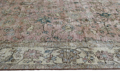 DISTRESSED Vintage Persian Rug, 298 x 380 cm