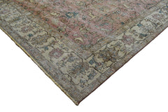 DISTRESSED Vintage Persian Rug, 298 x 380 cm