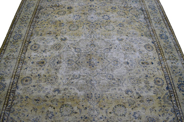 DISTRESSED Vintage Persian Rug, 285 x 373 cm