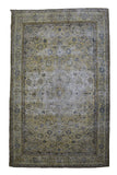 DISTRESSED Vintage Persian Rug, 285 x 373 cm