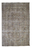 DISTRESSED Vintage Persian Rug, 292 x 377 cm