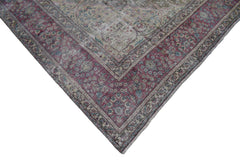 DISTRESSED Vintage Persian Rug, 285 x 388 cm