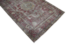 DISTRESSED Vintage Persian Rug, 195 x 284 cm