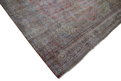DISTRESSED Vintage Persian Rug, 305 x 408 cm