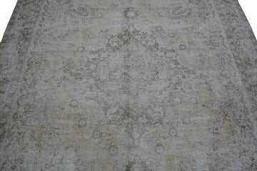 DISTRESSED Vintage Persian Rug, 283 x 372 cm