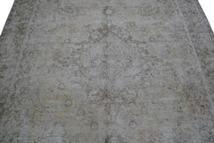 DISTRESSED Vintage Persian Rug, 283 x 372 cm
