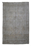 DISTRESSED Vintage Persian Rug, 283 x 372 cm