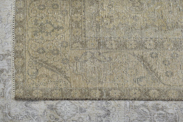 DISTRESSED Vintage Persian Rug, 283 x 372 cm