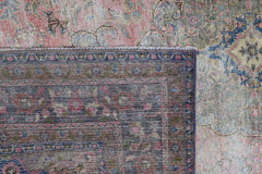 DISTRESSED Vintage Persian Rug, 287 x 381 cm