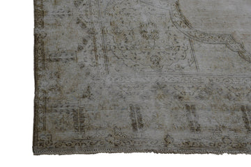 DISTRESSED Vintage Persian Rug, 280 x 363 cm
